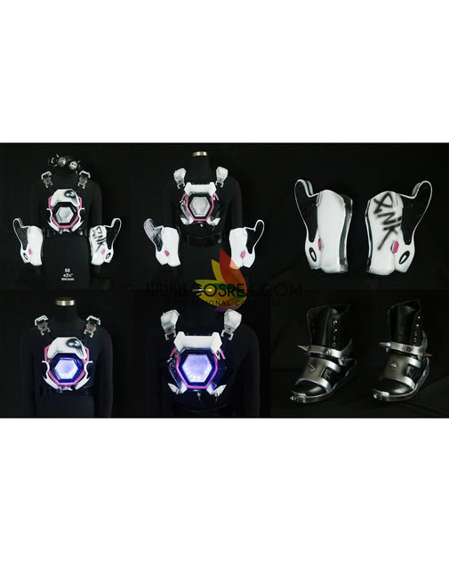 Overwatch Tracer Punk Skin Cosplay Armor Cosrea Cosplay