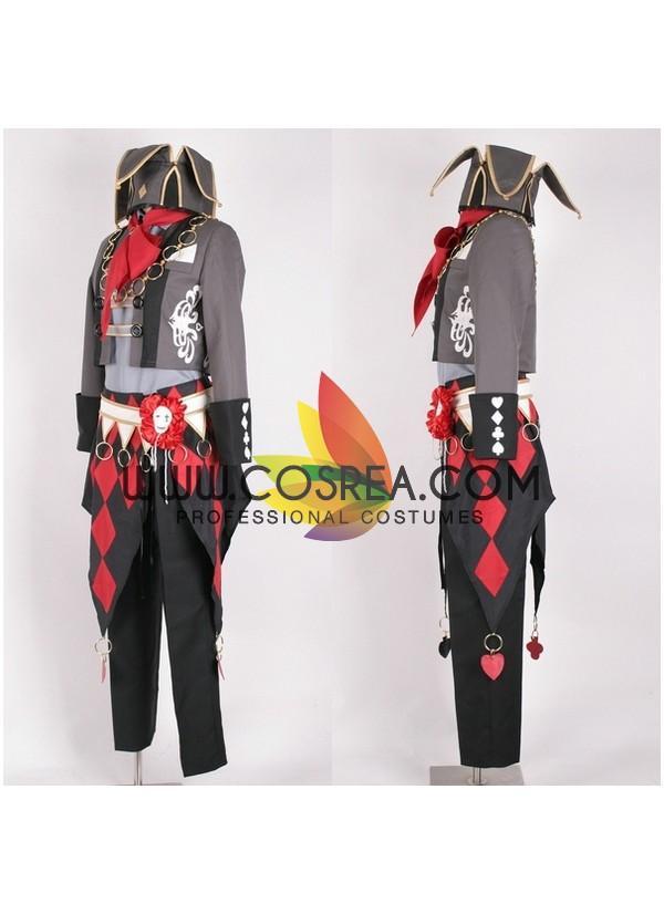 Cosrea A-E Alice in the Country of Hearts Joker Cosplay Costume