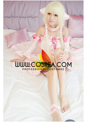 Cosrea A-E Chobit Chii Fairy Pink Cosplay Costume