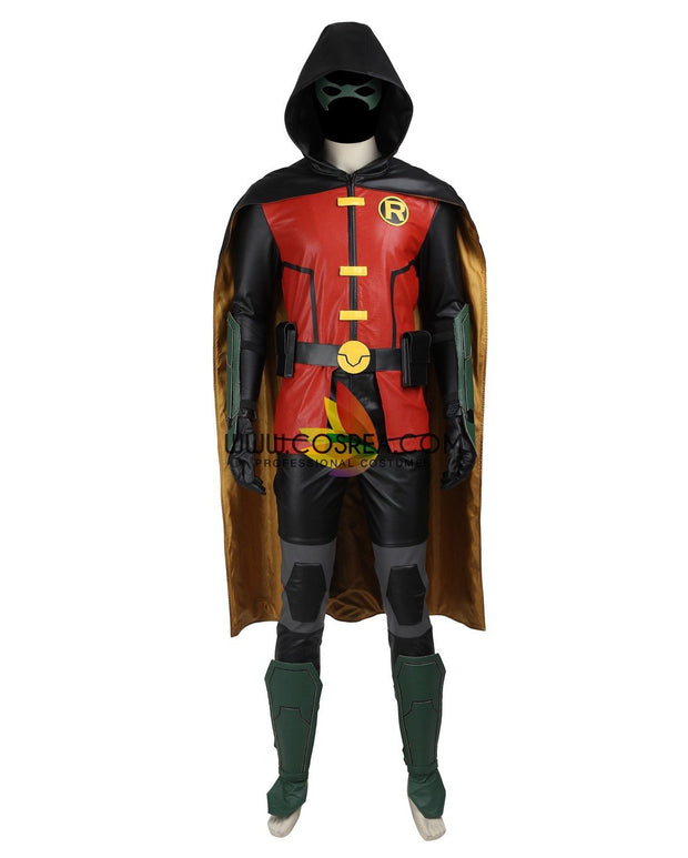 Cosrea DC Universe Robin Teen Titan Cosplay Costume