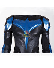 Cosrea DC Universe Titans Nightwing PU Leather Cosplay Costume