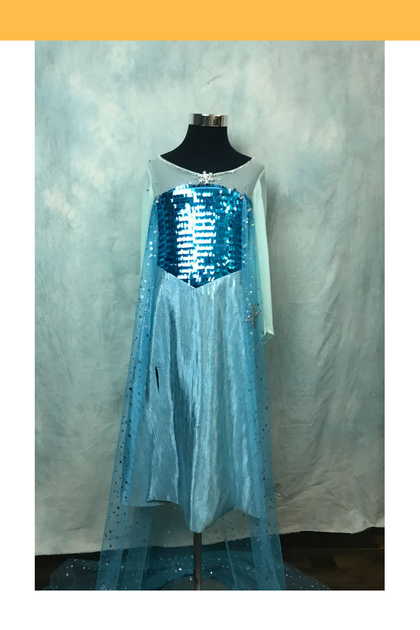 Frozen Elsa Ice Queen Girls Size Cosplay Costume