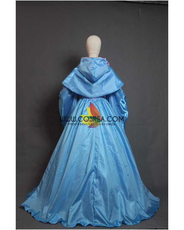 Fairy Godmother Cinderella Satin Cosplay Costume