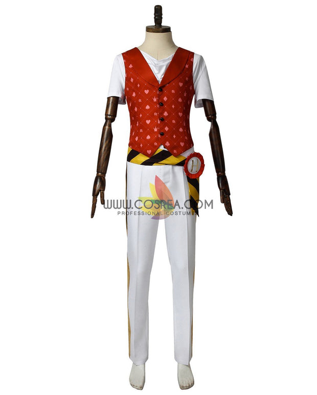 Cosrea Disney No Option Twisted Wonderland HEARTSLABYUL Dorm Ace Trappola Cosplay Costume