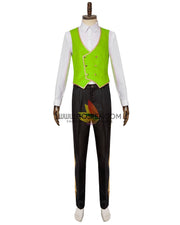 Cosrea Disney No Option Twisted Wonderland Heartslabyul School Uniform Green Ver Cosplay Costume