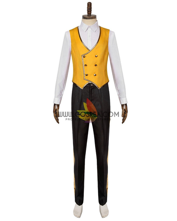 Cosrea Disney No Option Twisted Wonderland Heartslabyul School Uniform Yellow Ver Cosplay Costume