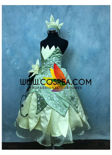 Princess And The Frog Tiana Girls Size Cosplay Costume