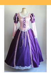 Cosrea Disney Rapunzel Classic Brocade Satin Cosplay Costume