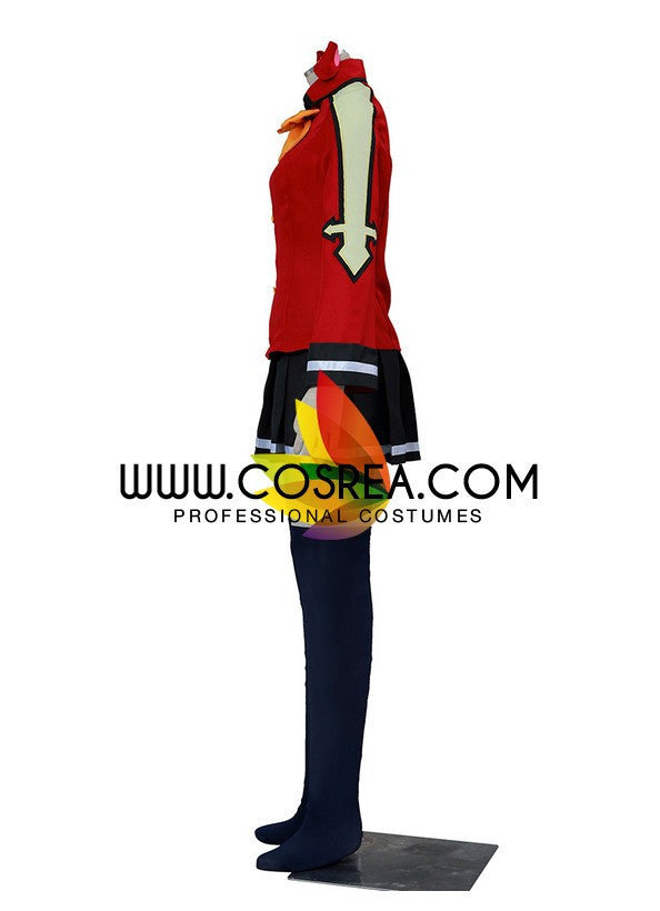 Cosrea F-J Fairy Tail Wendy Exceed Cosplay Costume