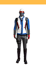Cosrea Games Overwatch Soldier 76 With PVC Mask Cosplay Costume