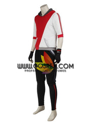 Cosrea Games Pokemon Go Red Male Trainer Cosplay Costume