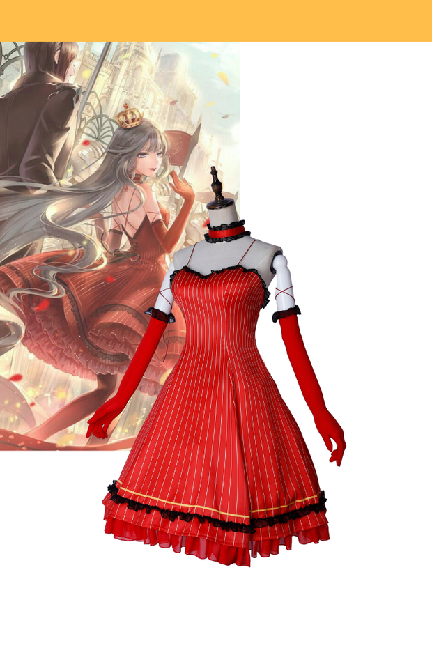 Cosrea Games Shining Nikki Lilith Red Dress Cosplay Costume