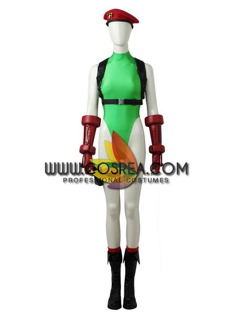 Street Fighter VI 6 Cammy Red Cosplay Shoes