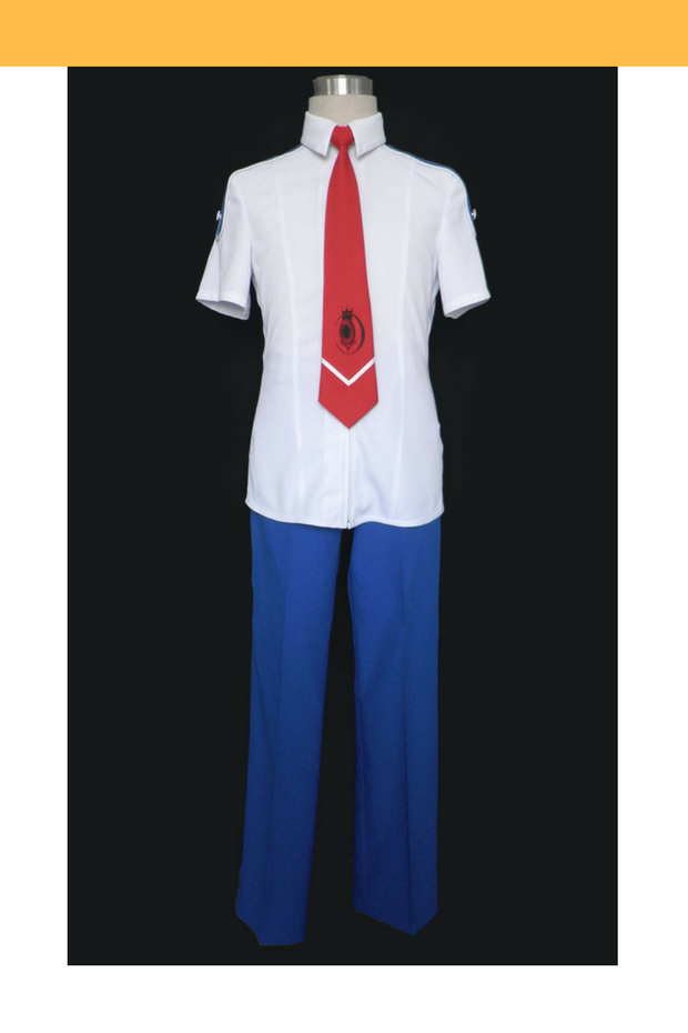 Cosrea K-O Momogumi Plus Senki Aitan Private School Male Summer Uniform Cosplay Costume