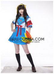 Cosrea P-T Haruhi Suzumiya North High Summer Cosplay Costume