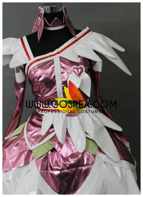Cosrea P-T Pretty Cure Splash Star Cure Heart Cosplay Costume