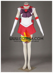 Cosrea P-T Sailormoon Sailor Mars Rei Hino Cosplay Costume
