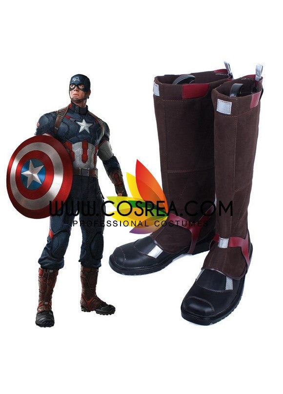 Cosrea shoes Captain America Civil War Cosplay Shoes