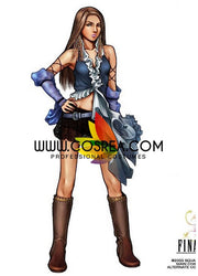 Cosrea shoes Final Fantasy 10 2 Lenne Songstress Cosplay Shoes