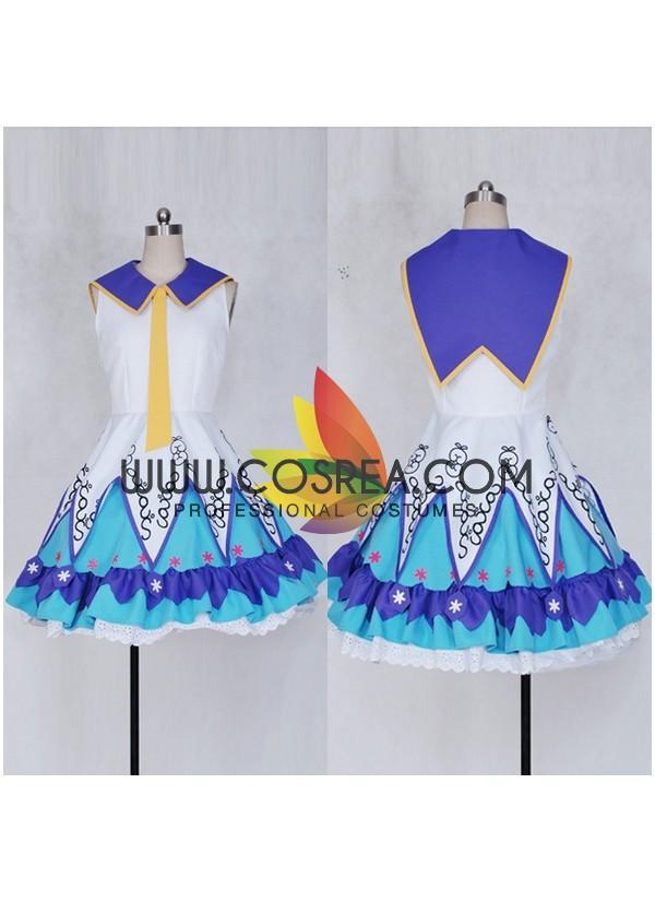 Vocaloid Hatsune Miku 2014 Snow Version Cosplay Costume