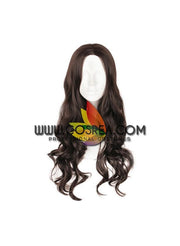 Cosrea wigs Wonder Woman Natural Dark Brown Curl Cosplay Wig