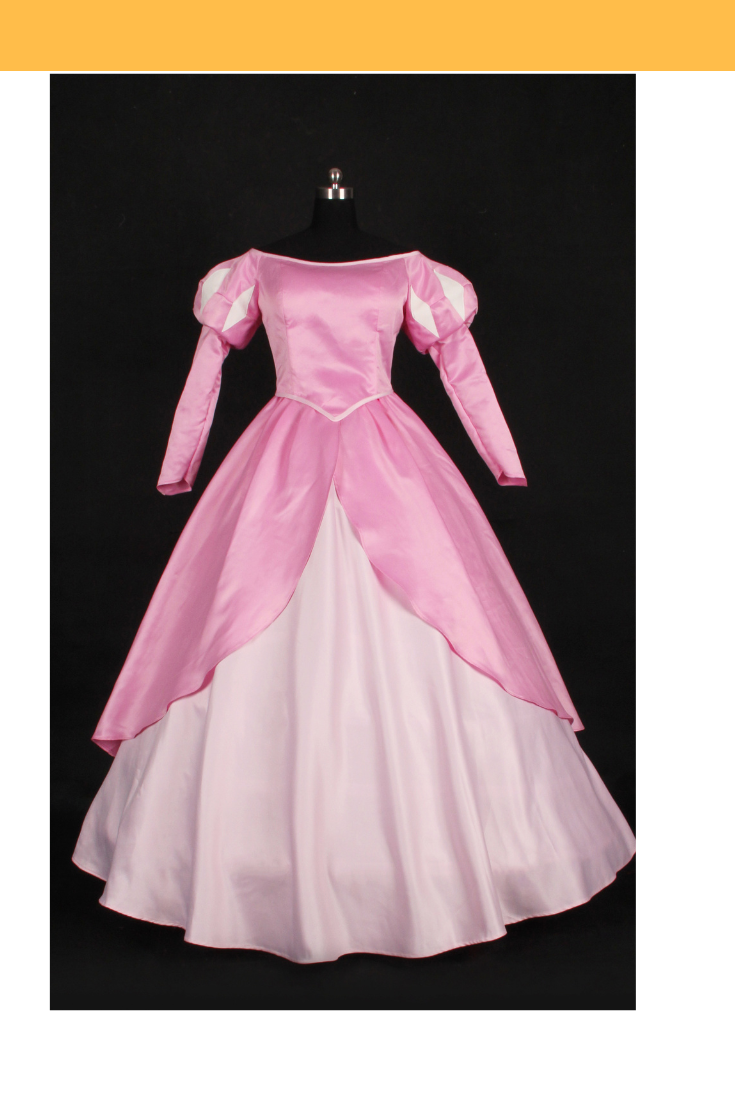 Ariel Inspired Mid Collar 2026 Dress Cosplay Costume