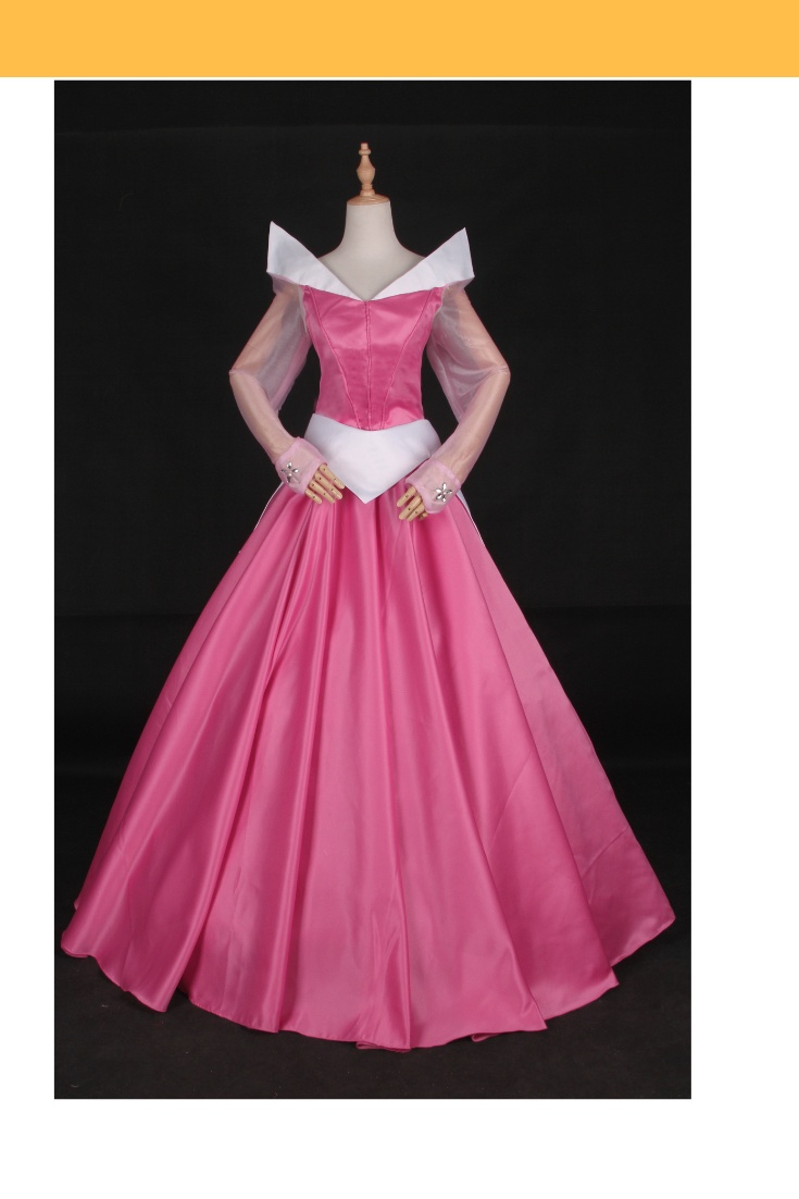 Aurora Inspired Vibrant Pink 2026 Dress Cosplay Costume