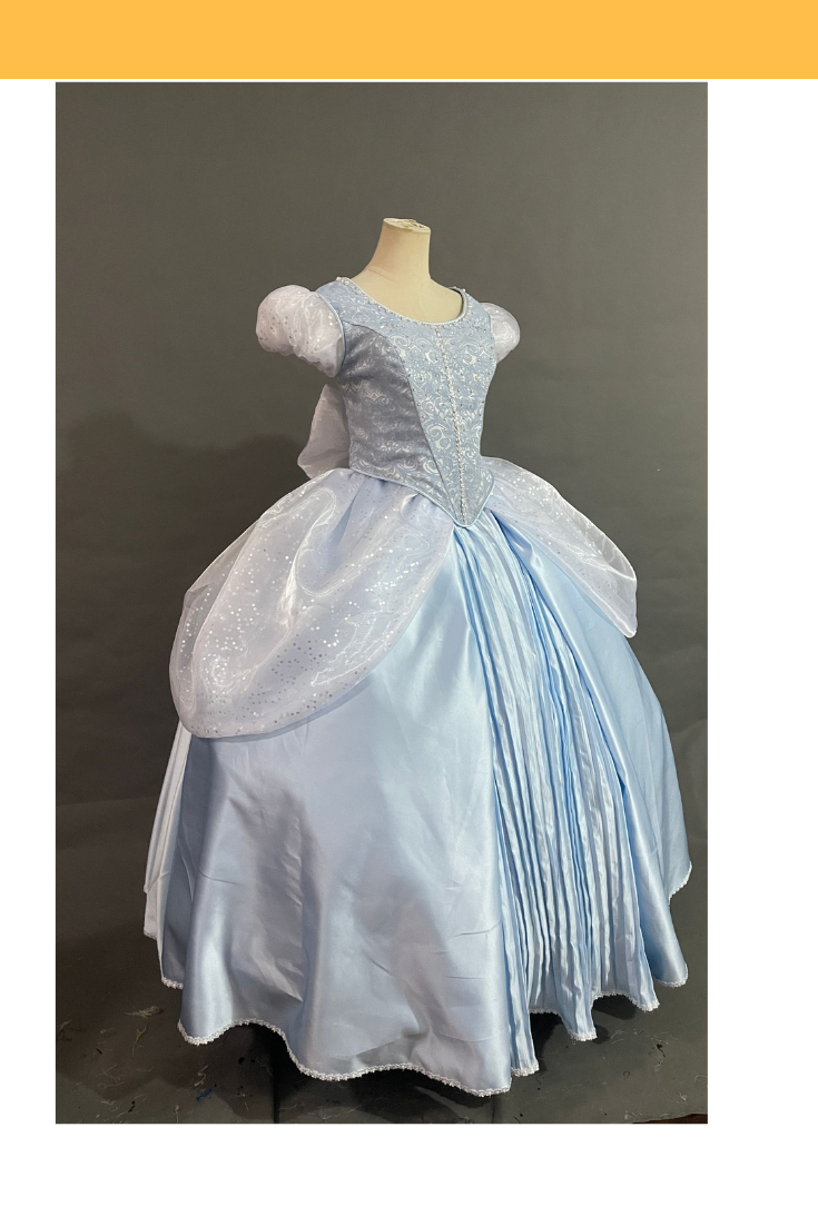 Cinderella Inspired Wide Skirt Cosplay Costume