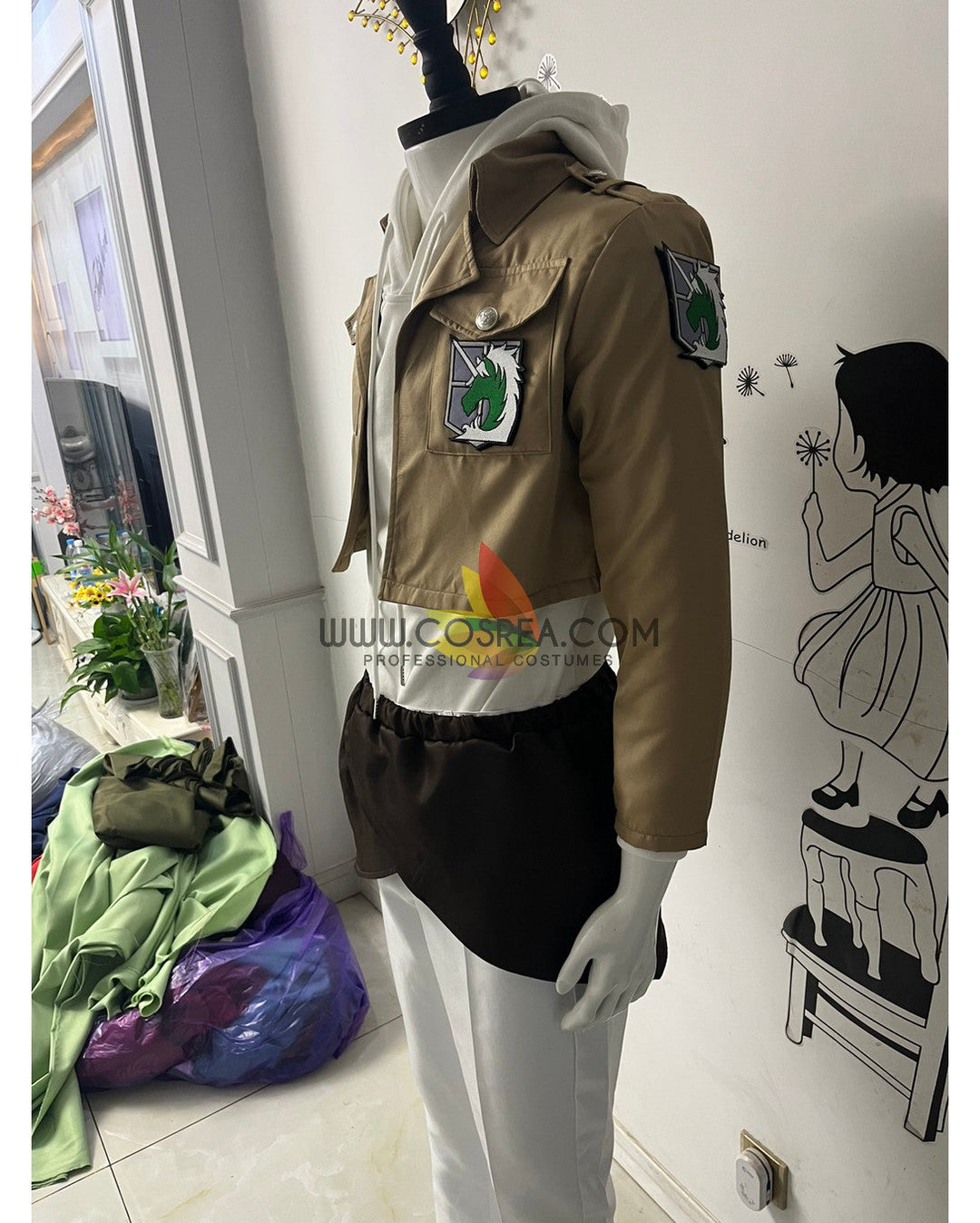 Attack on Titan Annie Leonhart Cosplay Costume - Cosrea Cosplay, image size:1080x1348