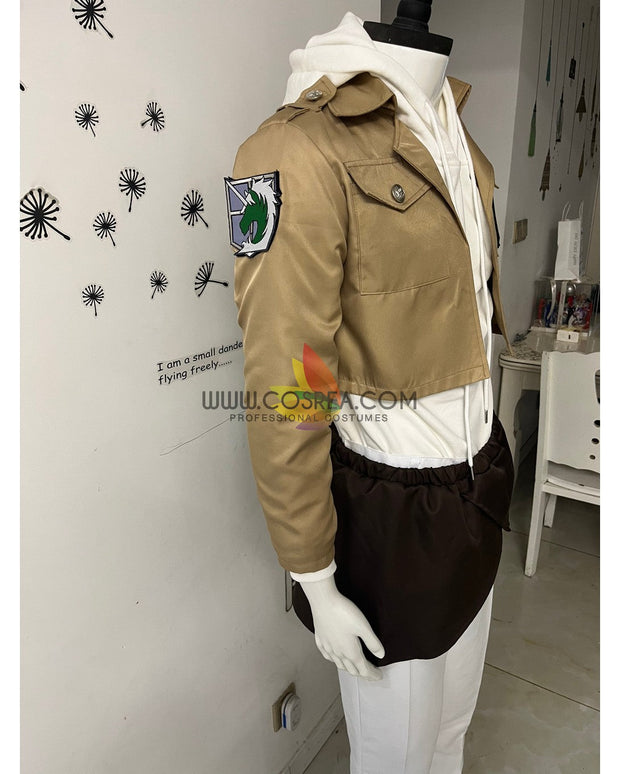 Cosrea A-E Attack on Titan Annie Leonhart Cosplay Costume