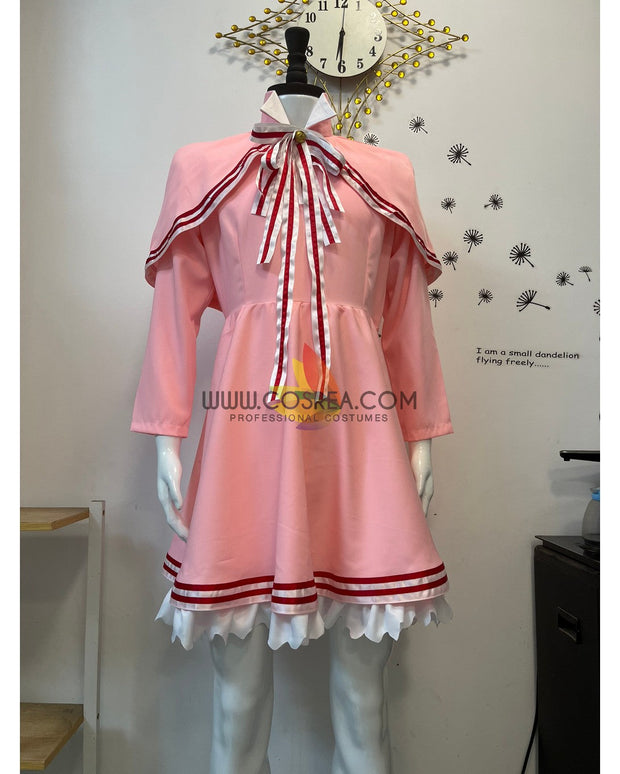 Cosrea A-E Cardcaptor Sakura Pink Cosplay Costume