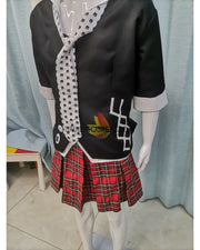 Cosrea A-E Danganronpa Junko Enoshima Uniform Fabric Cosplay Costume