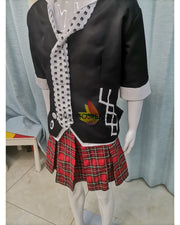 Cosrea A-E Danganronpa Junko Enoshima Uniform Fabric Cosplay Costume