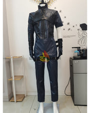 Cosrea A-E Hawkeye Civil War Custom PU Leather Cosplay Costume