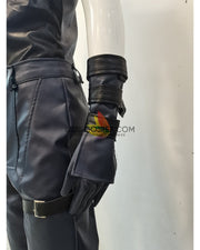 Cosrea A-E Hawkeye Civil War Custom PU Leather Cosplay Costume