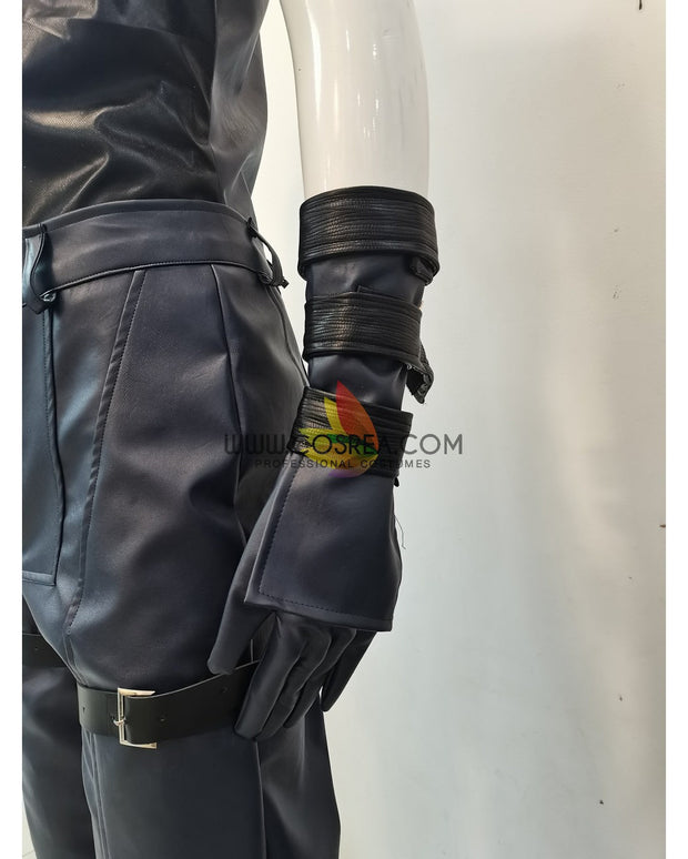 Cosrea A-E Hawkeye Civil War Custom PU Leather Cosplay Costume