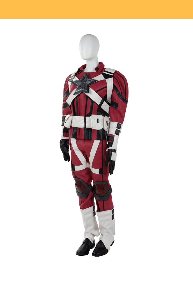 Cosrea A-E Marvel Red Guardian Reinforced PU Cosplay Costume
