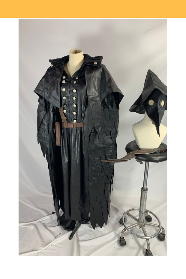 Cosrea Custom Armors & Costumes Bloodborne Crow Hunter Custom Cosplay Costume