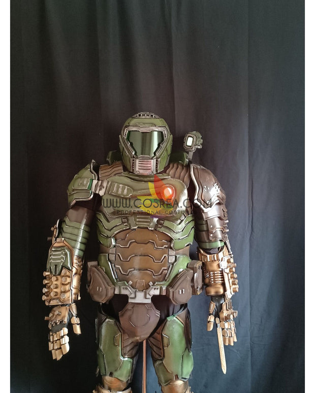 My custom cosplay for the non-existent character doom eternal :D : r/Doom