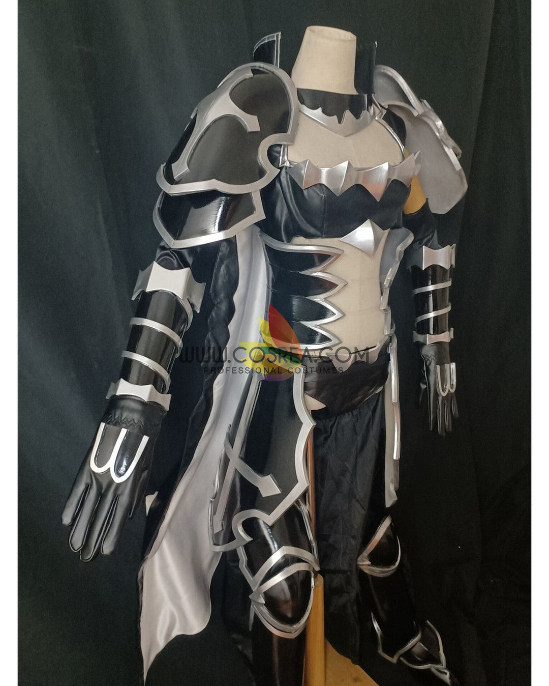 Fairy Tail Erza Black Wing Custom Armor and Cosplay Costume, image size:1080x1348