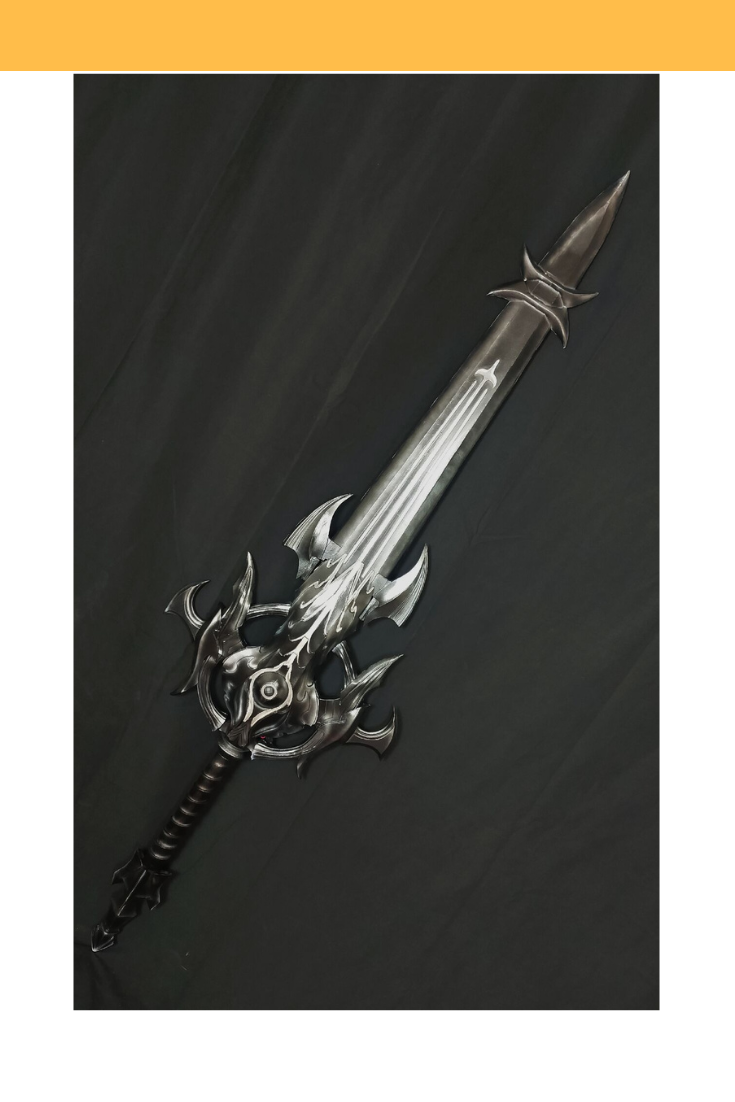 Cosrea Custom Armors & Costumes FFXIV Dark Knight Deathbringer LED Cosplay Prop