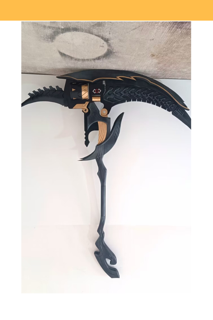 Cosrea Custom Armors & Costumes FFXIV Zenos yae Galvus LED Scythe Cosplay Prop
