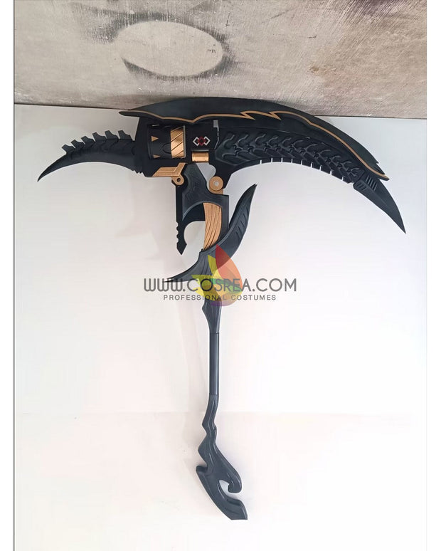 Final Fantasy XIV FF14 Zenos yae Galvus LED Scythe Cosplay Prop ...