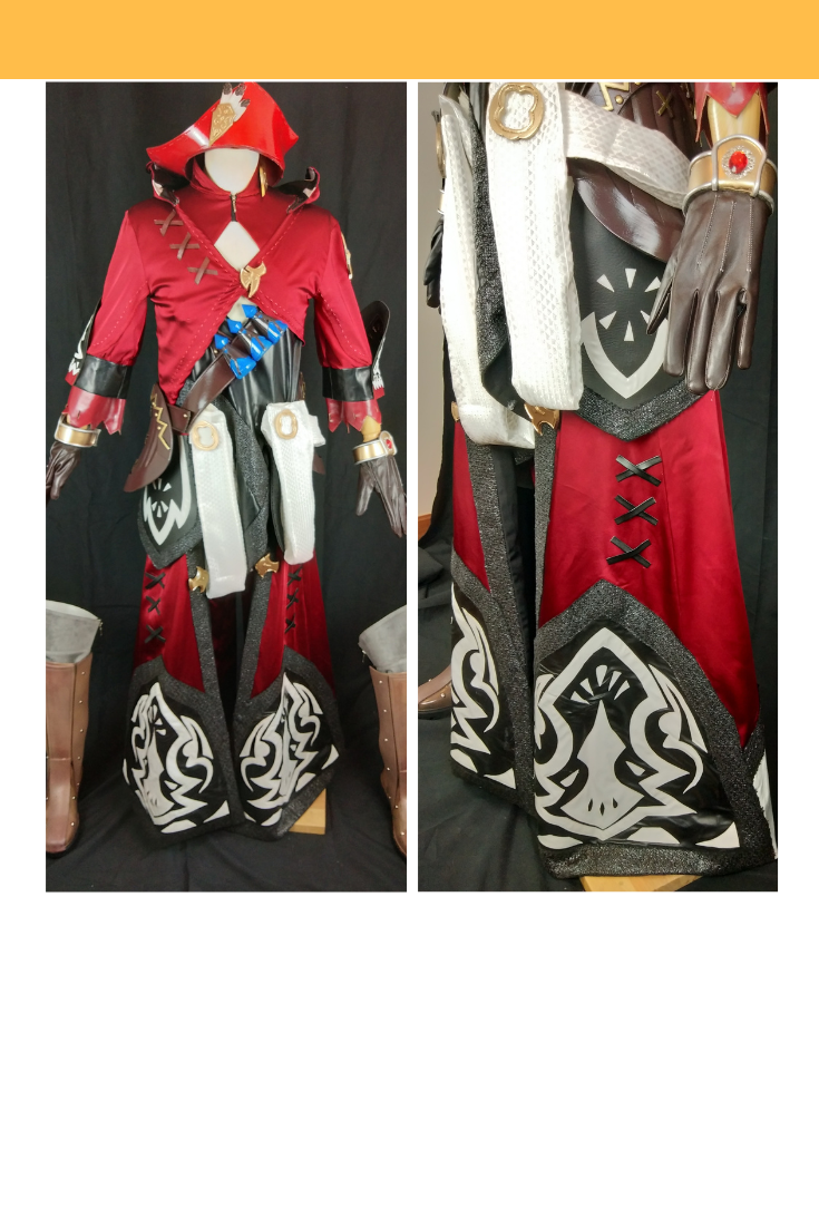 Cosrea Custom Armors & Costumes Final Fantasy XIV Red Mage Cosplay Costume