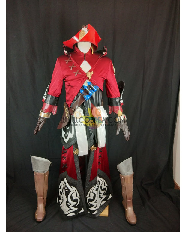 Red Mage Robe Final Fantasy XIV FF14 Red Mage Cosplay Costume - Cosrea Cosplay