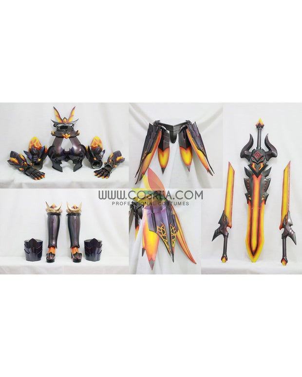 Cosrea Custom Armors & Costumes Honor of Kings Mulan The Crystal Dragon Hunter Skin Custom Armor Cosplay Costume