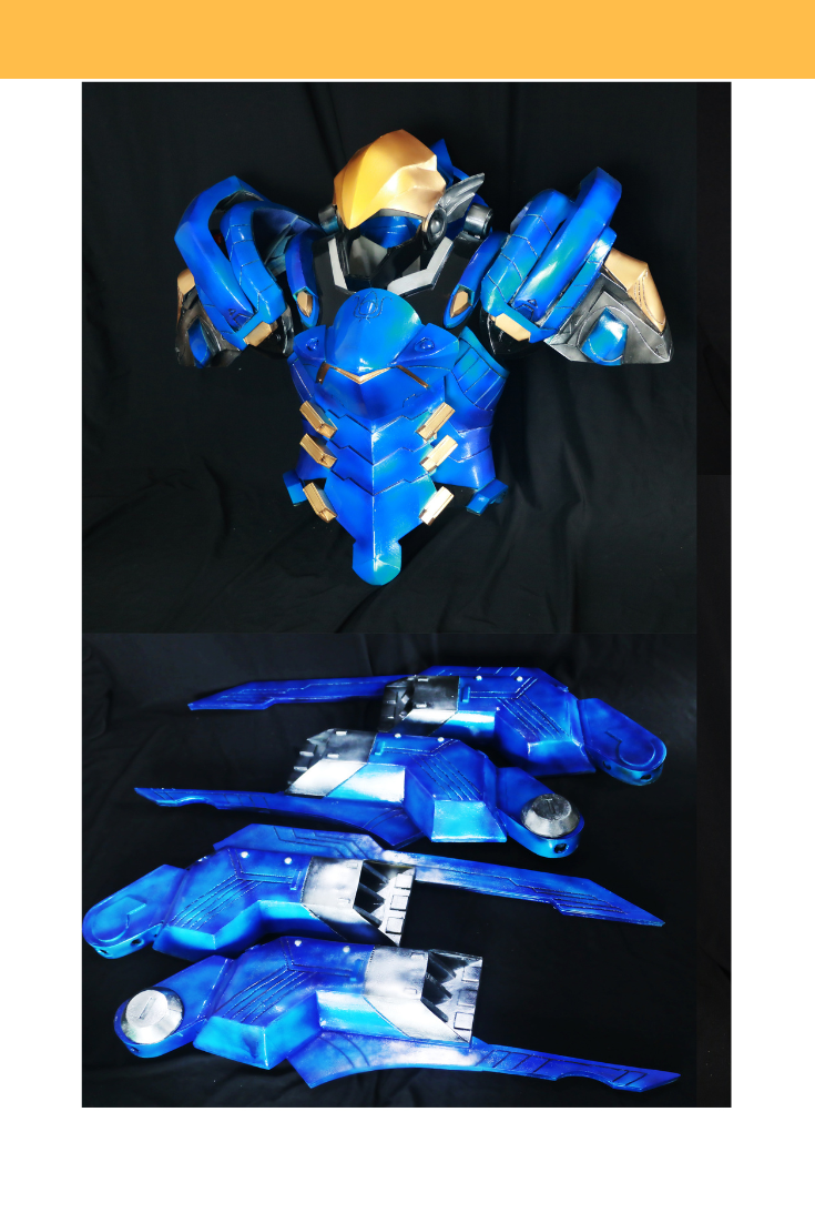 Cosrea Custom Armors & Costumes Overwatch Anna Pharaoh Skin Cosplay Armor