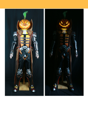 Cosrea Custom Armors & Costumes Overwatch Reaper Pumpkin Skin LED Custom Armor And Cosplay Costume