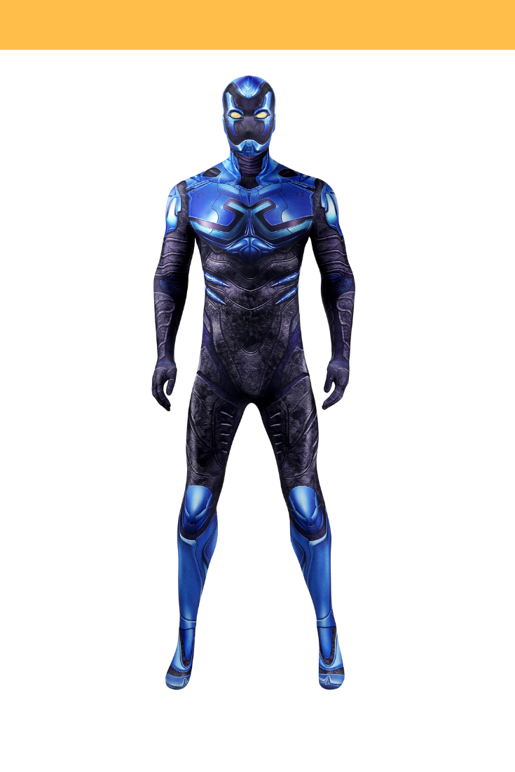 Cosrea DC Universe Blue Beetle Jaime Reyes Digital Printed Cosplay Costume