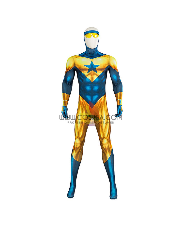 Cosrea DC Universe Booster Gold Digital Printed Cosplay Costume